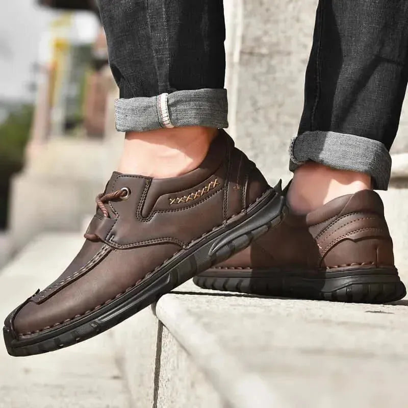 Ferox Casual Leather Shoes - Casual Shoes - LeStyleParfait