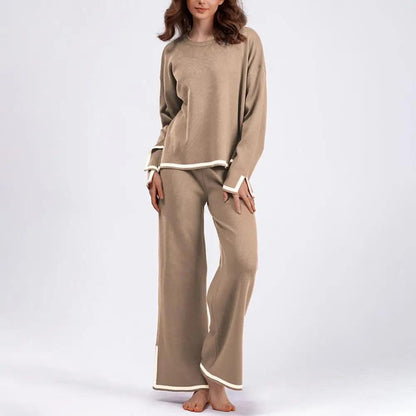 Flayer Pants Women Sweater Set - Clothing Set - LeStyleParfait