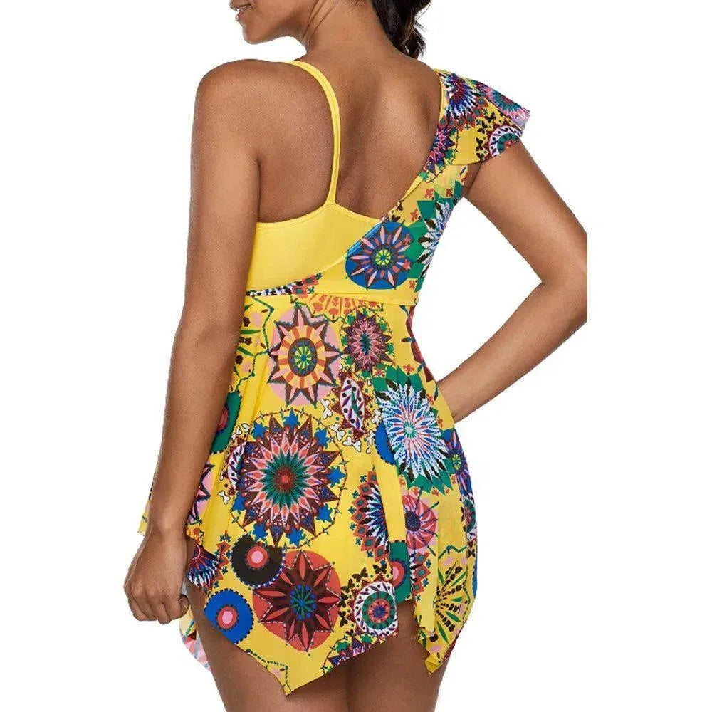 Floral One-Piece Swimwear - One-Piece Swimwear - LeStyleParfait