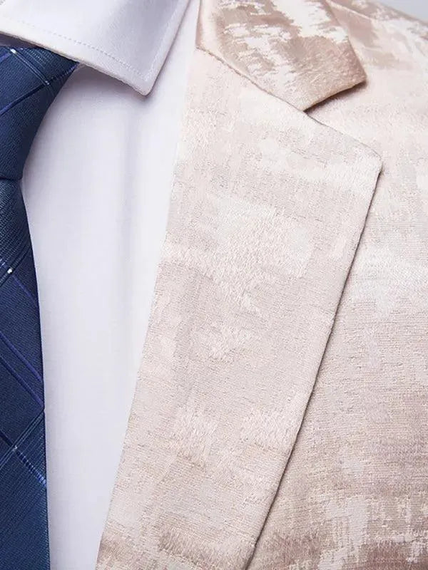 Formal Printed Two Piece Suit - Two Piece Suit - LeStyleParfait