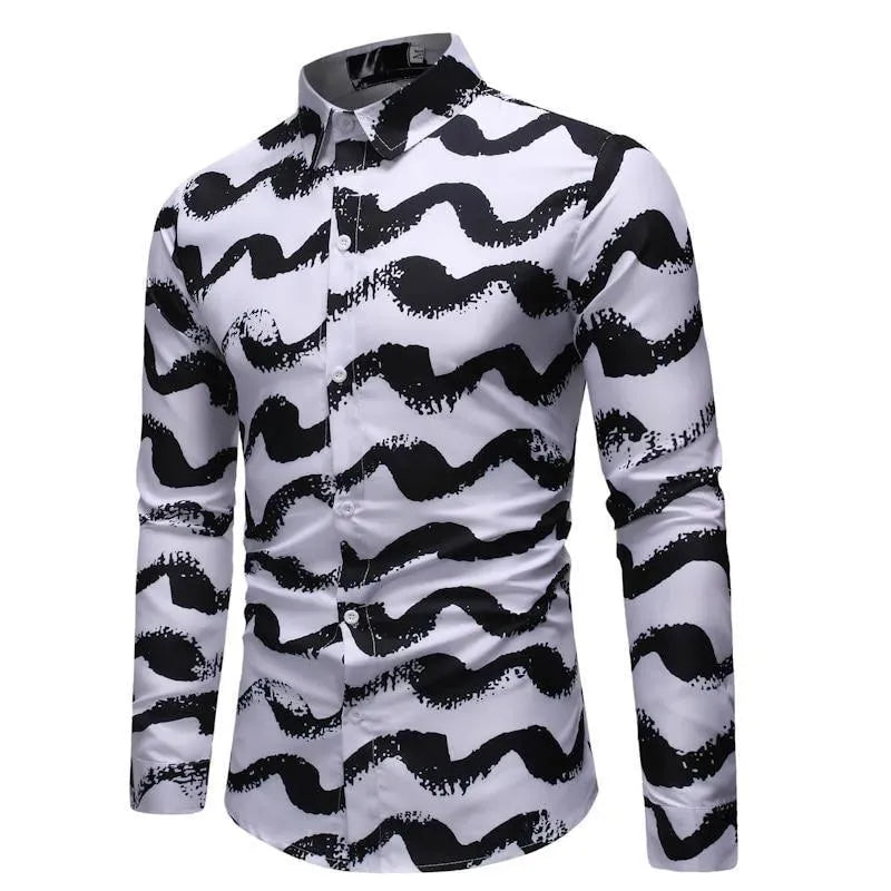 Galo Slim Fit Casual Shirt For Men - Long Sleeve Shirt - LeStyleParfait