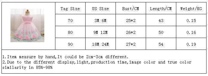 Girls Dress, Baby Princess Dress, Baptism Dress - Girls Dresses - LeStyleParfait