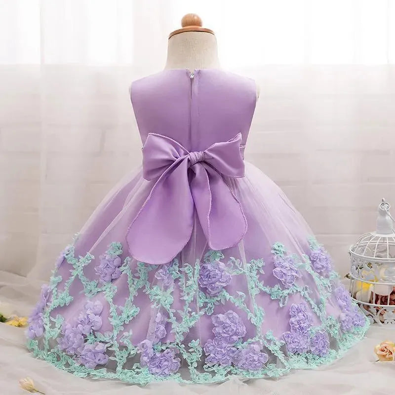 Girls Dress, Baby Princess Dress, Baptism Dress - Girls Dresses - LeStyleParfait