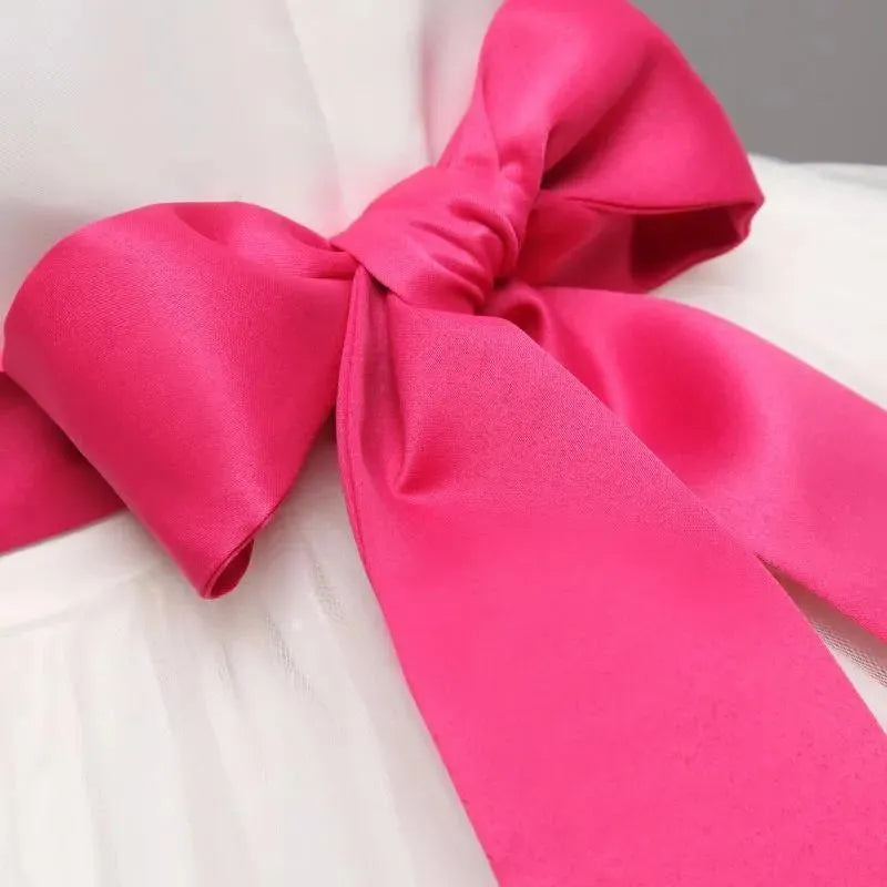 Girls Dress, Floral Baby Girl Baptism Dress - Girls Dresses - LeStyleParfait