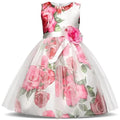 Girls Dress, Floral Girls Dress 1- 8 Yrs - Girls Dresses - LeStyleParfait