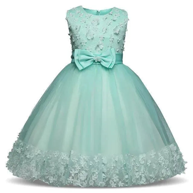 Girls Dresses, Flower Girl Dress, Sleeveless - Girls Dresses - LeStyleParfait