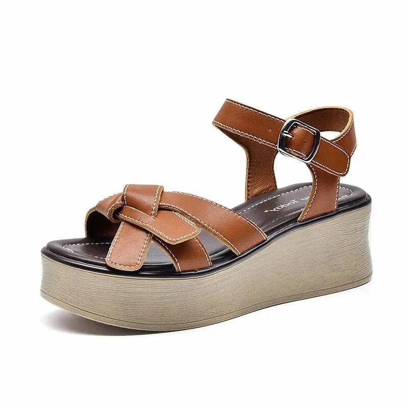 LeStyleParfait Shoes Women's Sandals Genuine Leather Sandals-Sandals