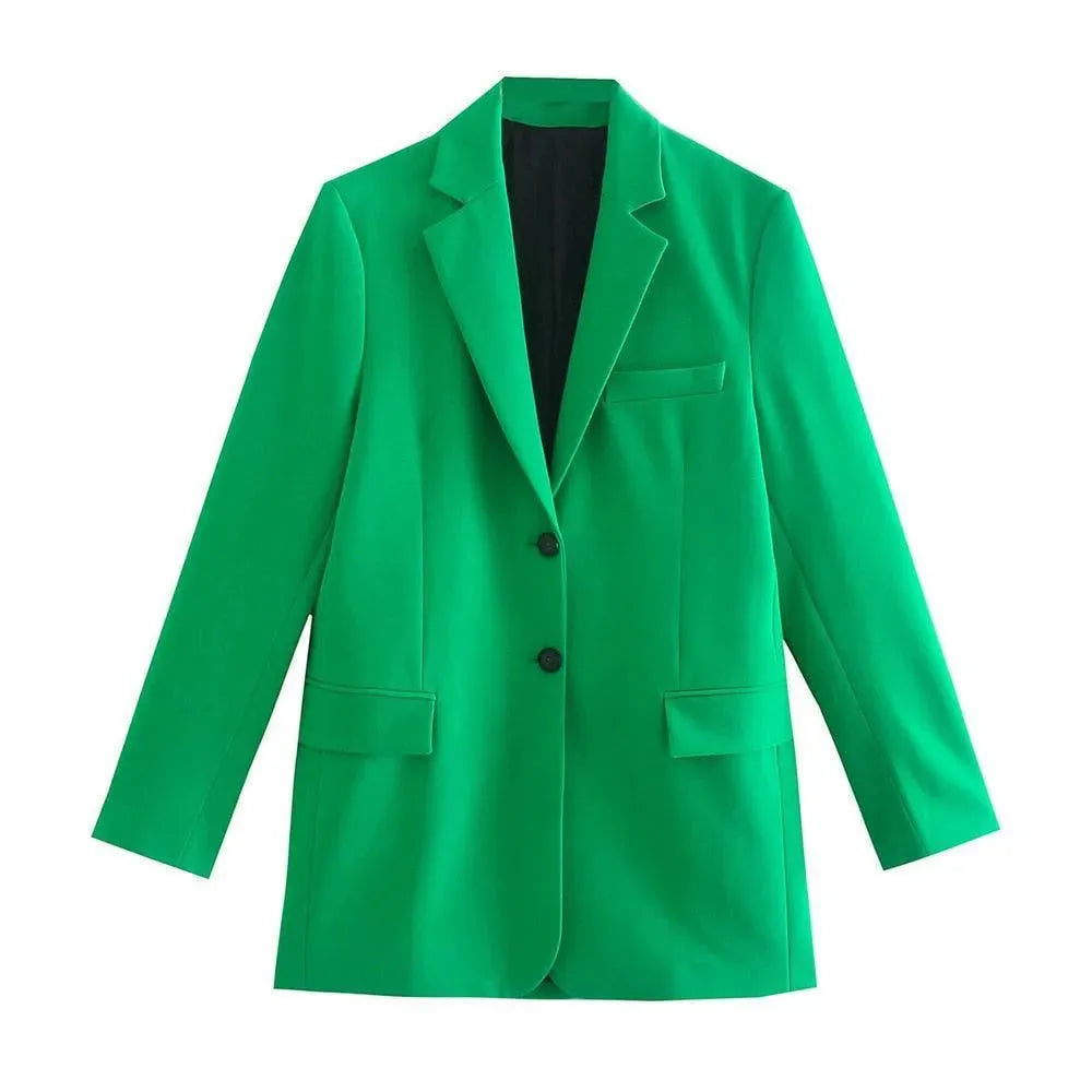 Green Mini Skirt Suit - Skirt Suit - LeStyleParfait