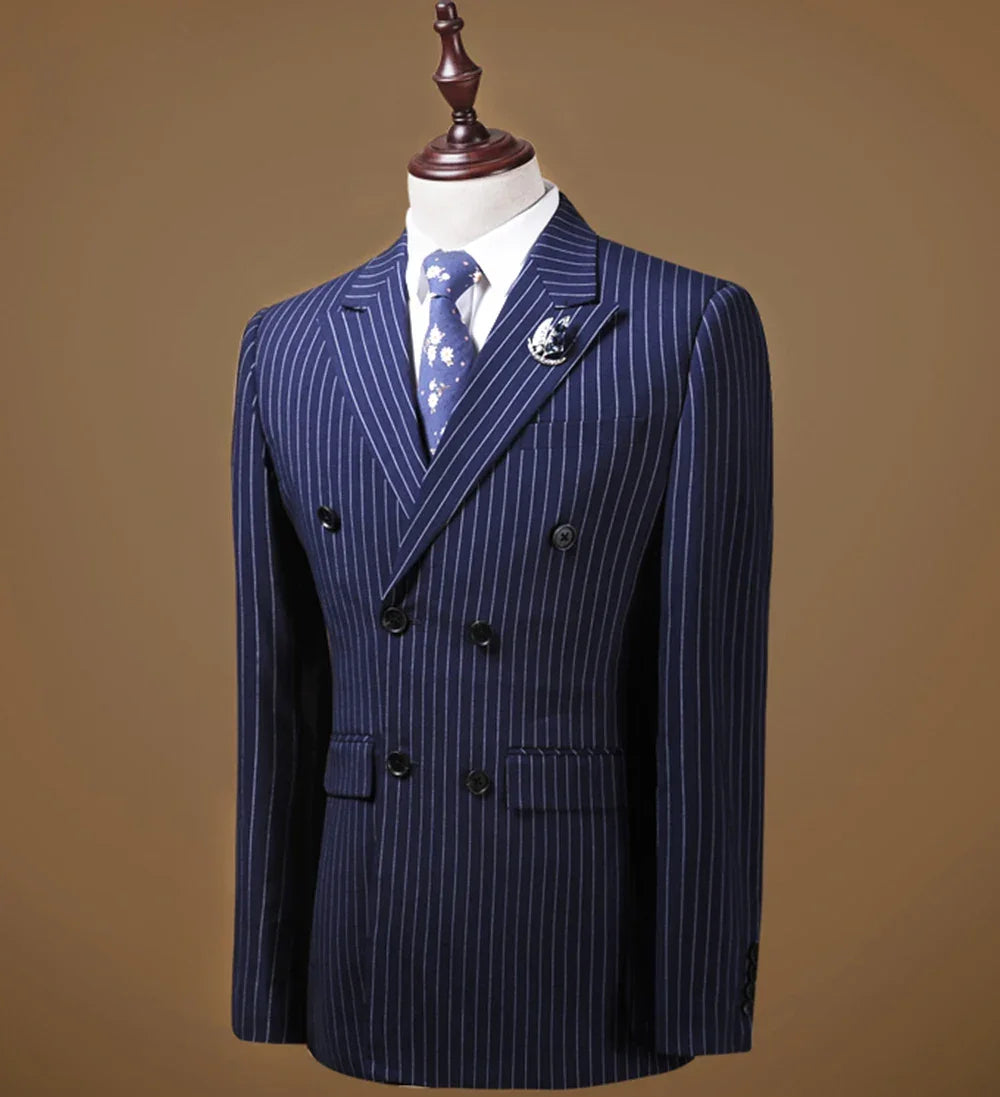Olive Green Men's 2 Piece Slim Fit Suit