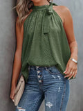 Halter Neck Bow Tie Women Top - Women Tops & Blouses | LeStyleParfait-Women Tops