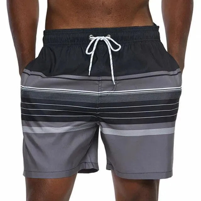 Hawaiian Beach Shorts For Men - - Beach Shorts - LeStyleParfait