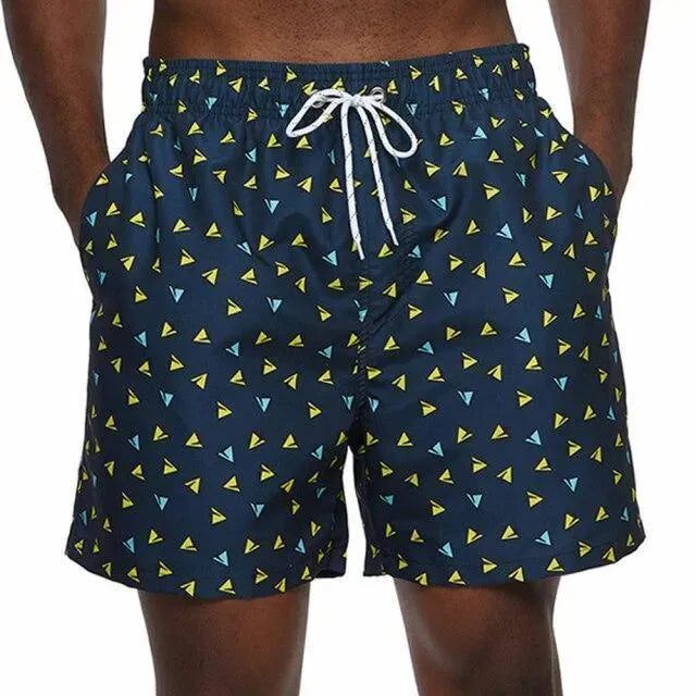 Hawaiian Beach Shorts For Men - - Beach Shorts - LeStyleParfait
