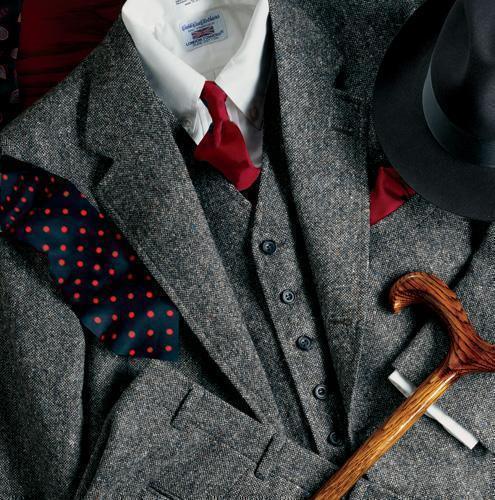 Henry Addington Three Piece Wedding Tweed Suit - Three Piece Suit - LeStyleParfait