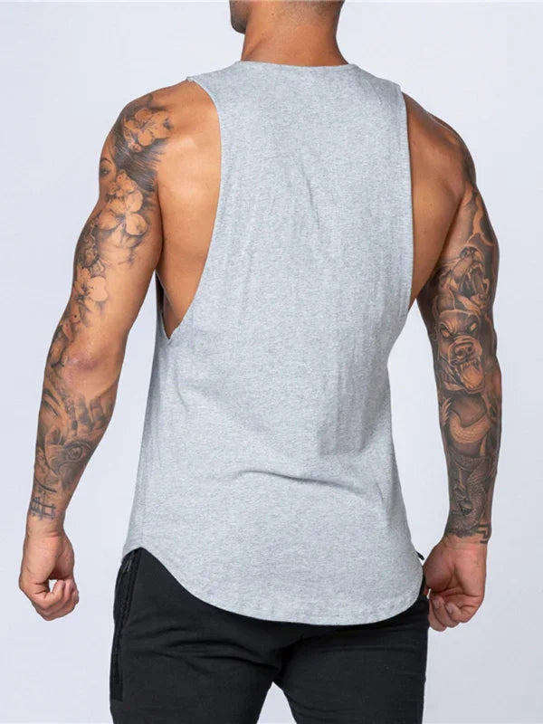 Men's Slim Fit Cotton Sports Vest