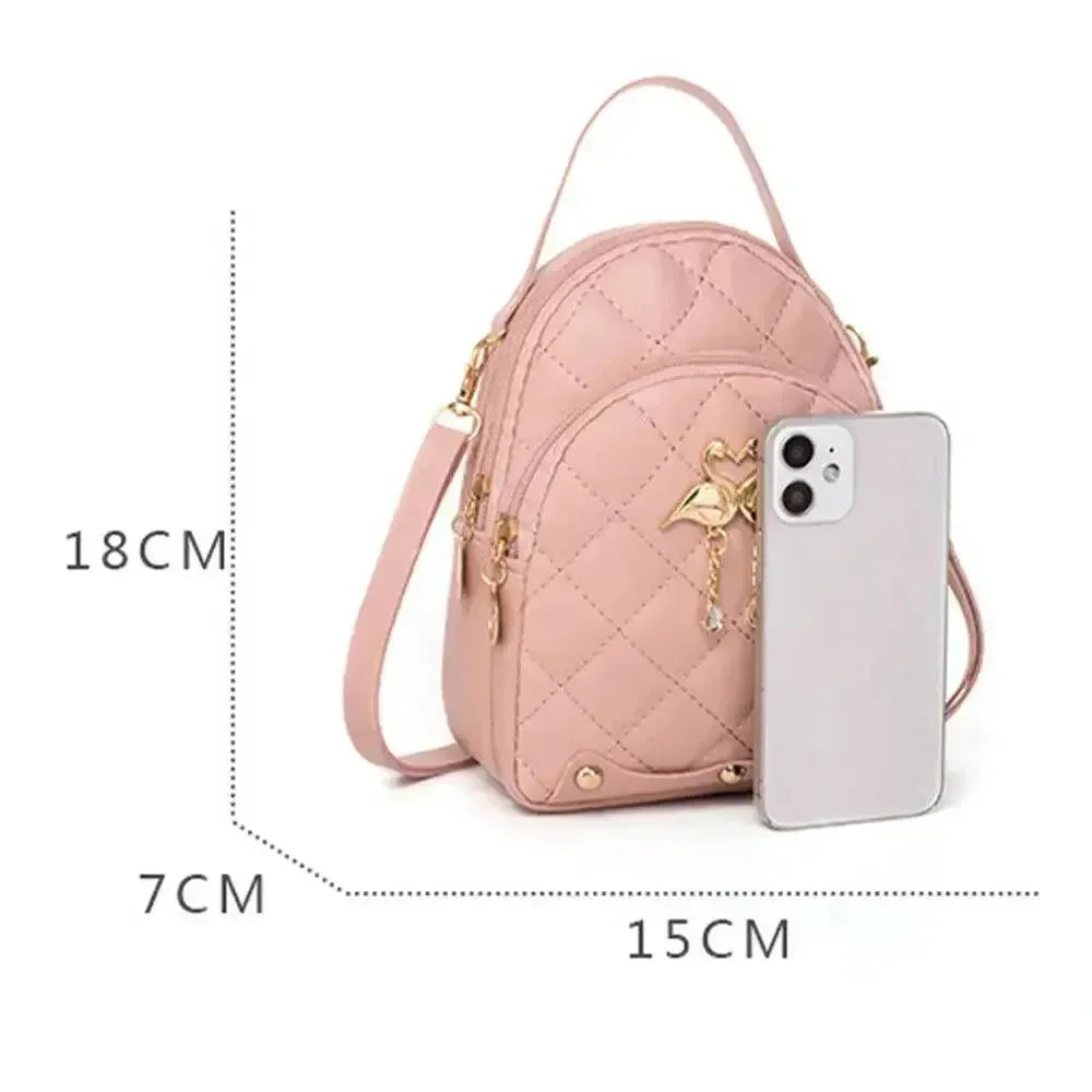 Ins-Style Swan Embroidery Backpack - Backpack - LeStyleParfait
