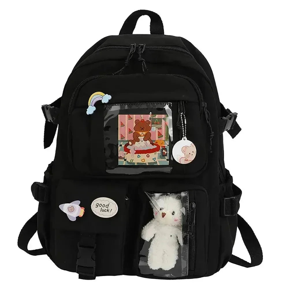 Kawaii Transparent Bear Backpack - Backpack - LeStyleParfait