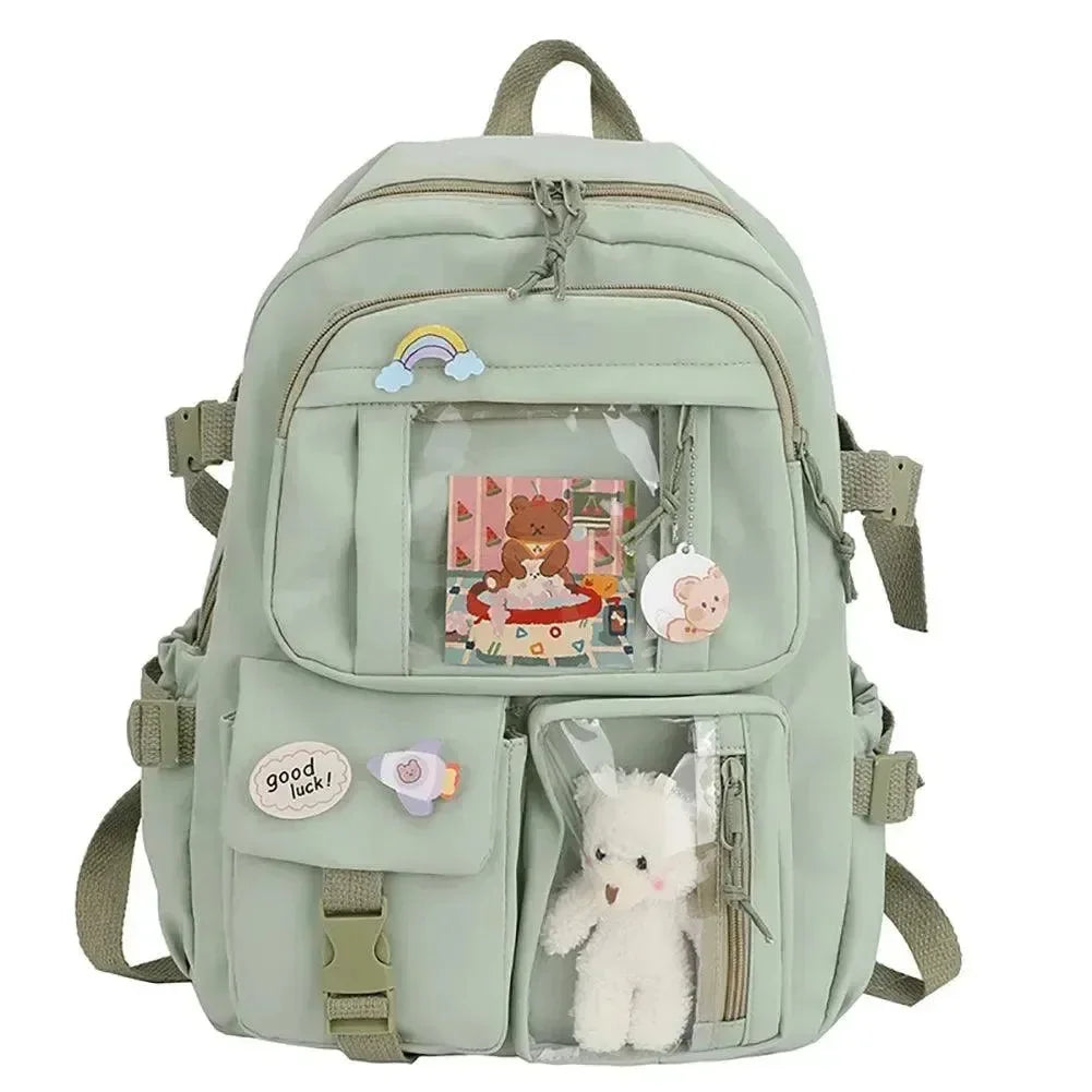Kawaii Transparent Bear Backpack - Backpack - LeStyleParfait