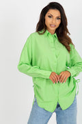 Loose Side Tie Women's Shirt-Women's Shirts-LeStyleParfait