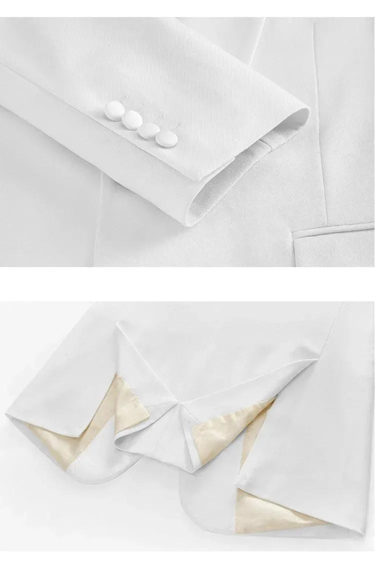 Luca Double-Breasted Tuxedo Suit - Tuxedo Suit - LeStyleParfait