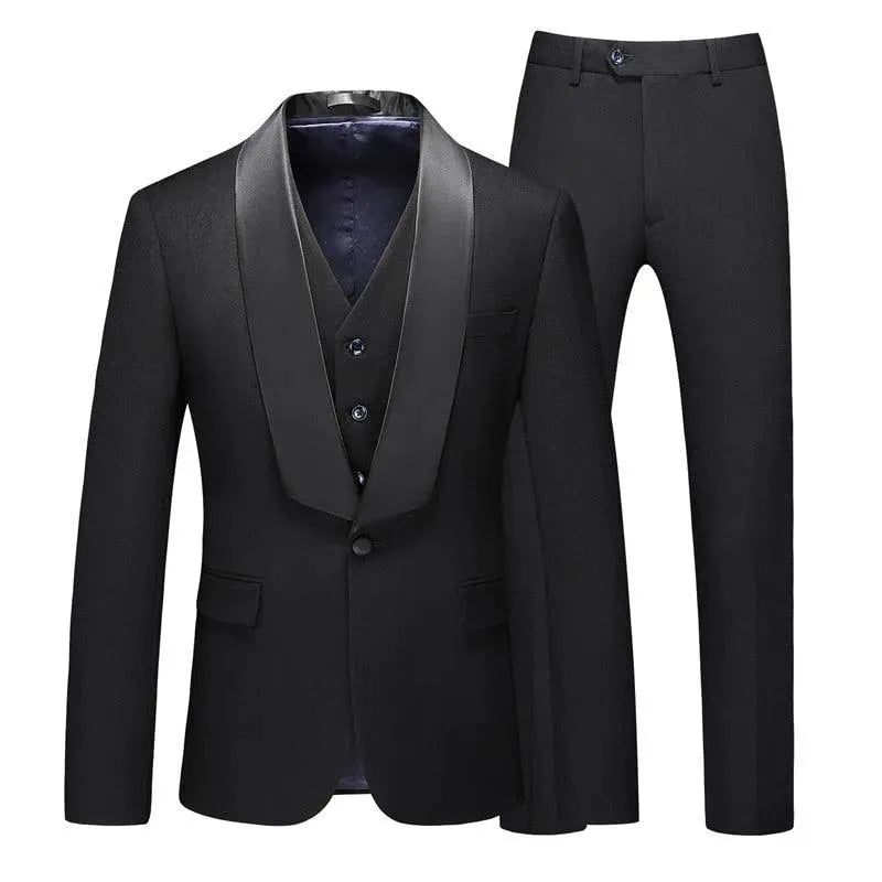Luca Double-Breasted Tuxedo Suit - Tuxedo Suit - LeStyleParfait