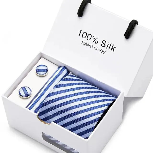 Luxury Men Necktie Set - Necktie | LeStyleParfait-Necktie