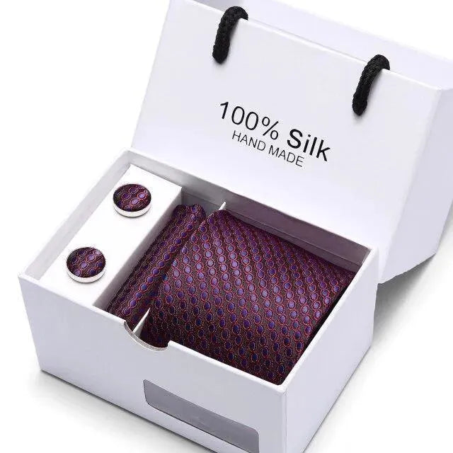 Luxury Men Necktie Set - Necktie | LeStyleParfait-Necktie