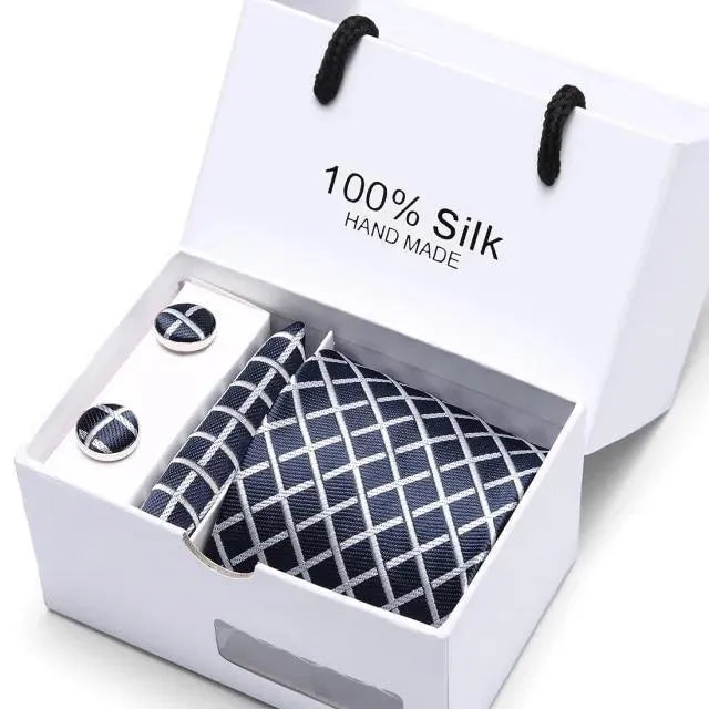 Luxury Men Necktie Set - Necktie | LeStyleParfait-Necktie