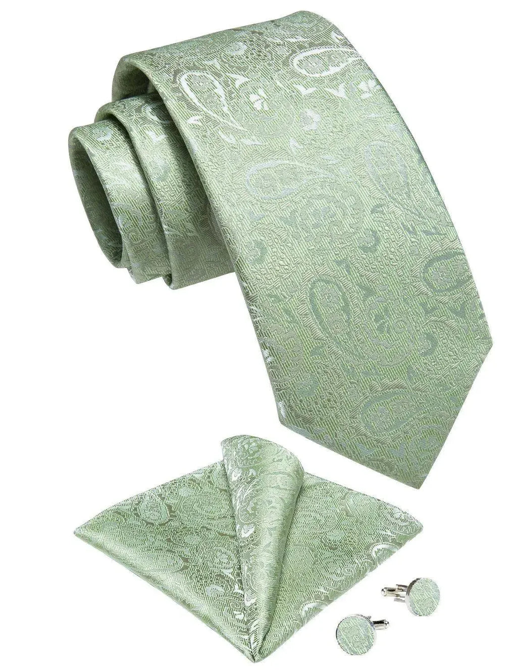 Luxury Paisley Necktie Set - Necktie - LeStyleParfait