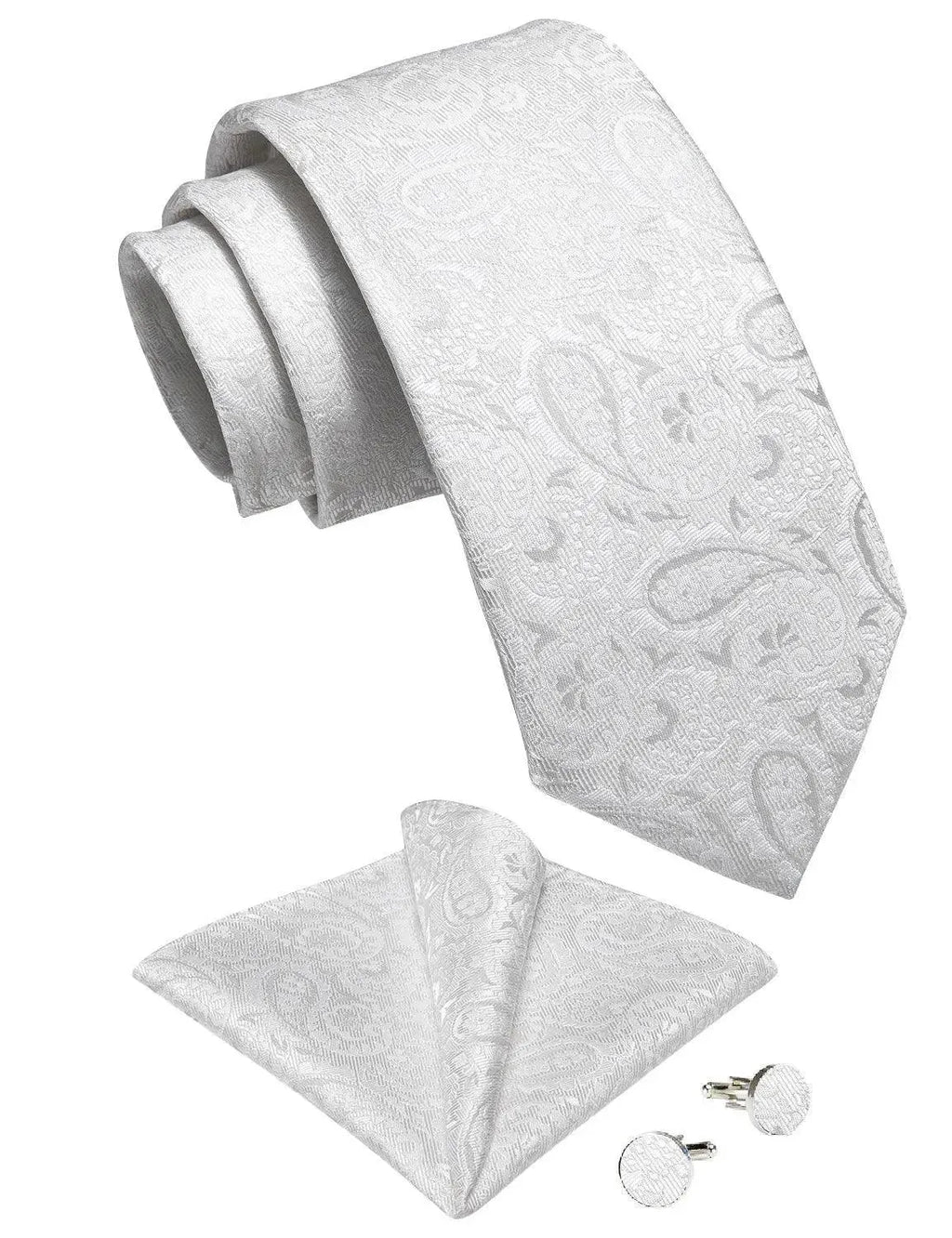 Luxury Paisley Necktie Set - Necktie - LeStyleParfait