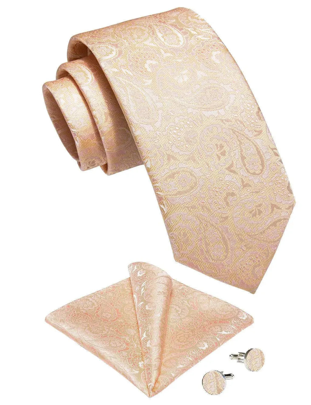 Luxury Paisley Necktie Set - Necktie - LeStyleParfait