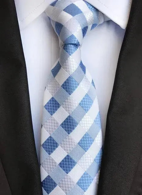 Luxury Silk Necktie, Striped, Plaid - Necktie | LeStyleParfait-Necktie