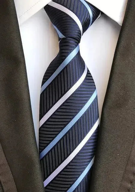 Luxury Silk Necktie, Striped, Plaid - Necktie | LeStyleParfait-Necktie