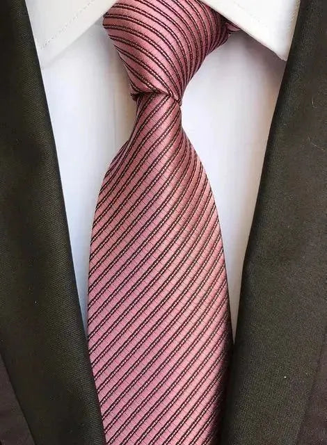 Luxury Silk Necktie, Striped, Plaid - Necktie | LeStyleParfait-Necktie