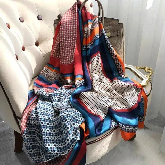 Luxury Silk Scarves For Women - Scarf - LeStyleParfait