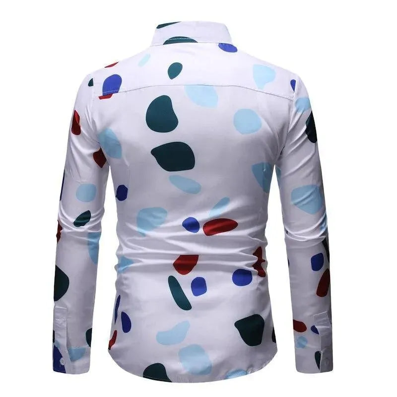 Maoui Casual Shirt For Men - Long Sleeve Shirt - LeStyleParfait