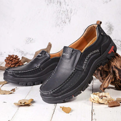 Mattia - Outdoor Leather Shoes - Casual Shoes - LeStyleParfait