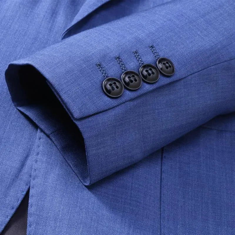 Men Blazer - 1-Button Dickis Formal Blazer - Men's Blazer - LeStyleParfait