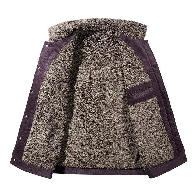 Men Corduroy Jackets - Casual Jacket - LeStyleParfait