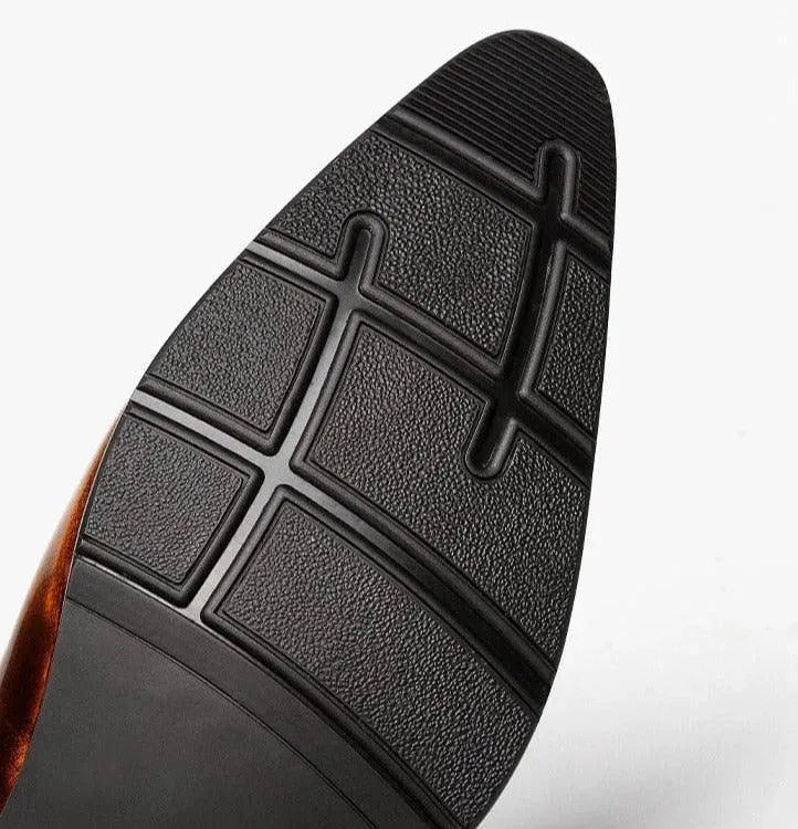 Men Dress Shoes - Mussolini Pointed Shoes - Dress Shoes - LeStyleParfait