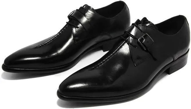Men Dress Shoes - Pointed Business Shoes - Dress Shoes - LeStyleParfait