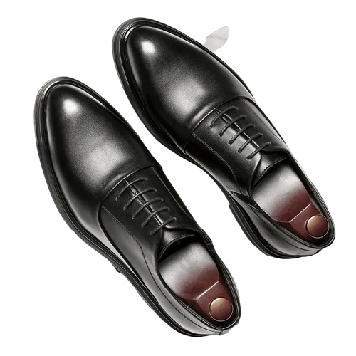 Men Dress Shoes - Ronald Leather Oxford Shoes - Dress Shoes - LeStyleParfait
