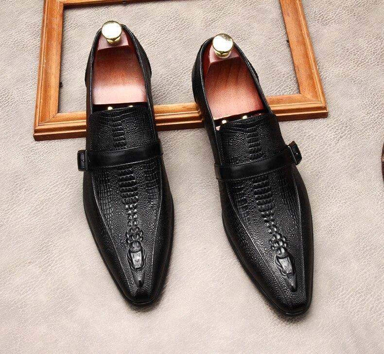 Men Dress Shoes - Santino Leather Shoes - Dress Shoes - LeStyleParfait