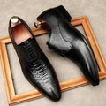 Men Dress Shoes - Silvio Serpentine Shoes - Dress Shoes - LeStyleParfait
