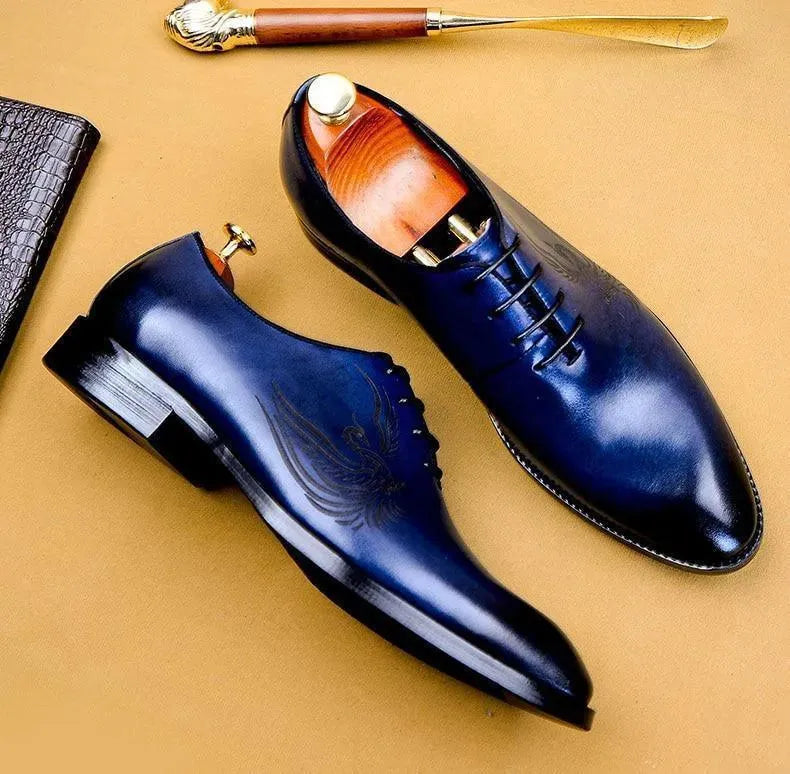 Men Dress Shoes - Vittorino Dress Leather Shoes - Dress Shoes - LeStyleParfait