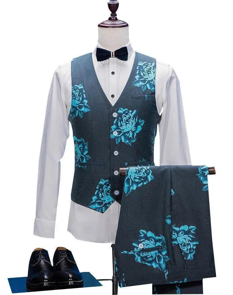 Maximus Slim Fit 3 Piece Suit - Three Piece Suit - LeStyleParfait