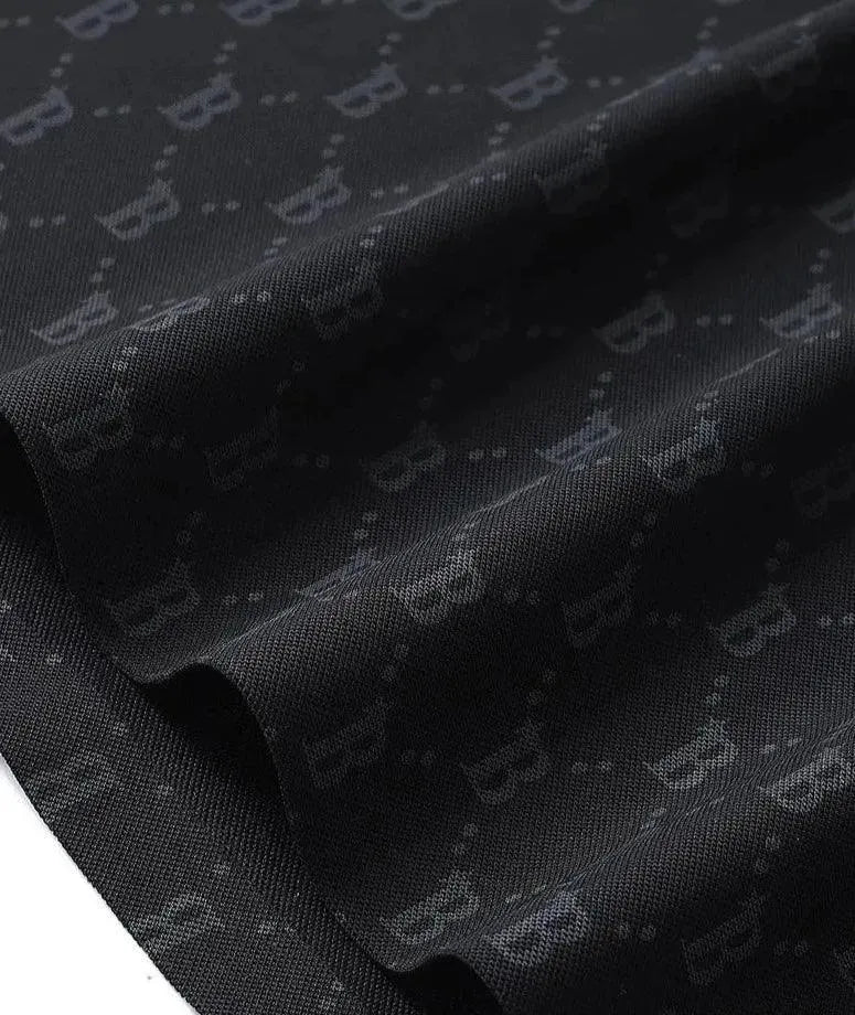 Men Printed Polo Shirt - Short Sleeved - Polo Shirt - LeStyleParfait