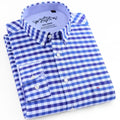 Men's Patch Pocket Checkered Shirt - Checkered Shirt - LeStyleParfait