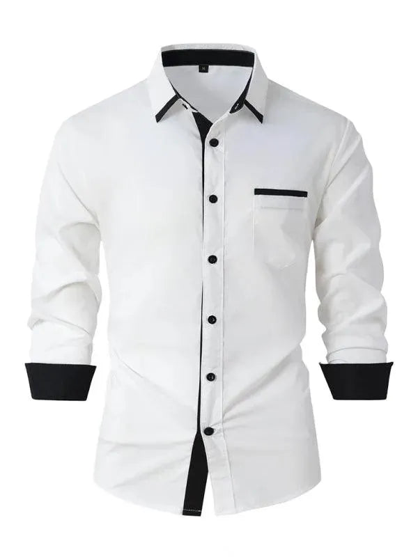 Men's Plain Casual Shirt - Casual Shirt - LeStyleParfait