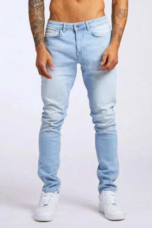 Men Straight-leg Jeans - Men's Jeans - LeStyleParfait