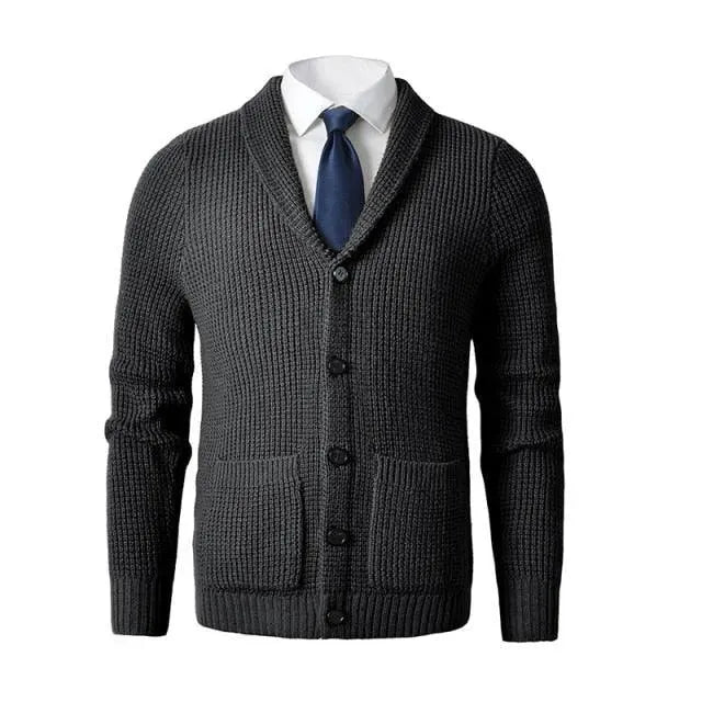 Merino Cardigan Sweaters For Men - Cardigan Sweater - LeStyleParfait